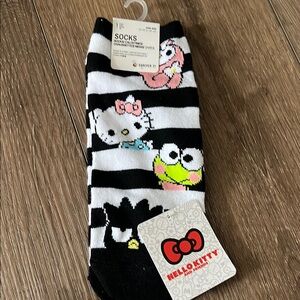 Hello Kitty Striped Socks
